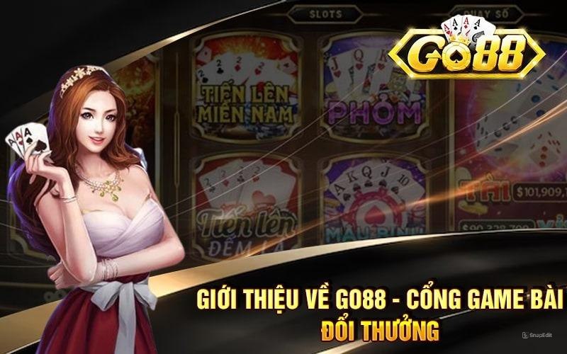 Go88 mang đến hạng mục game bài siêu đỉnh