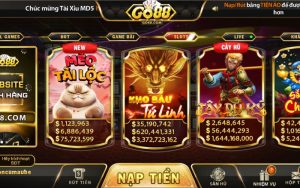 Tựa game nổ hũ uy tín tại Go88